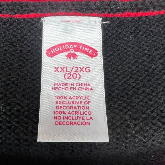 Holiday Time Women's Ugly Christmas Tree Sweater Size XXL - Picture 10 of 10